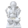 Statue modèle hindou Ganesha en marbre blanc, vente en gros, faite à la main, à vendre